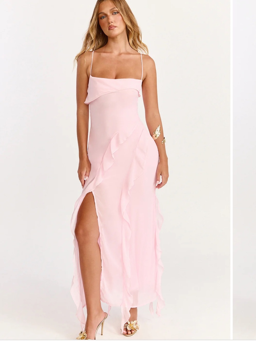 Showpo Pink Connie  Midi Dress
